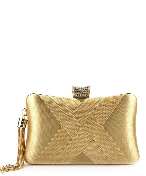 Gold Clutch Bag