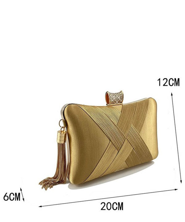 Gold Clutch Bag