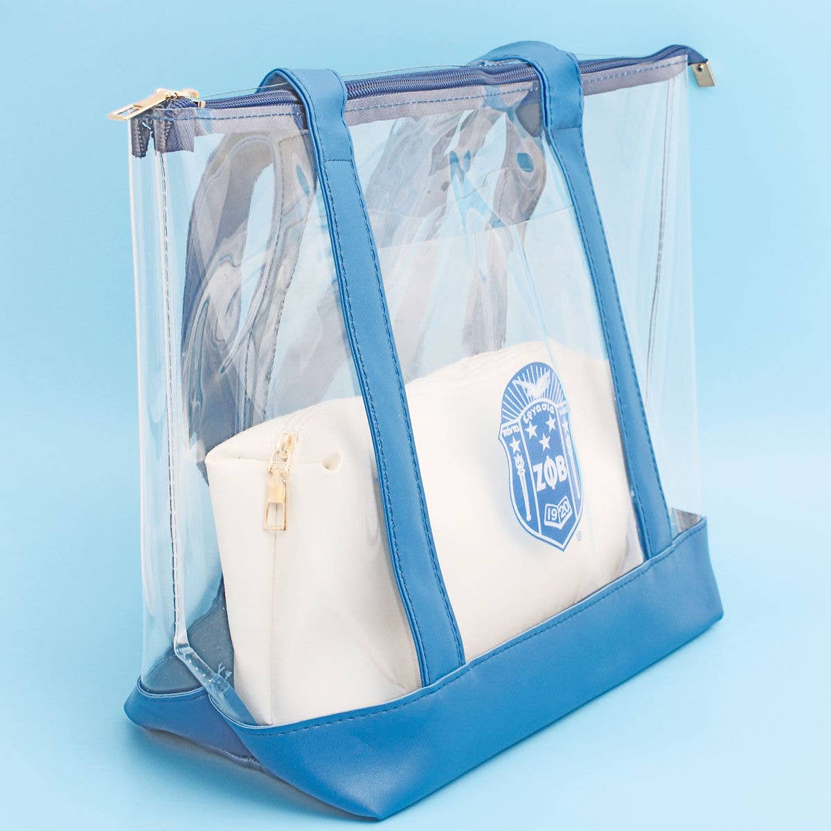 ZPB Sorority Clear Tote Bag