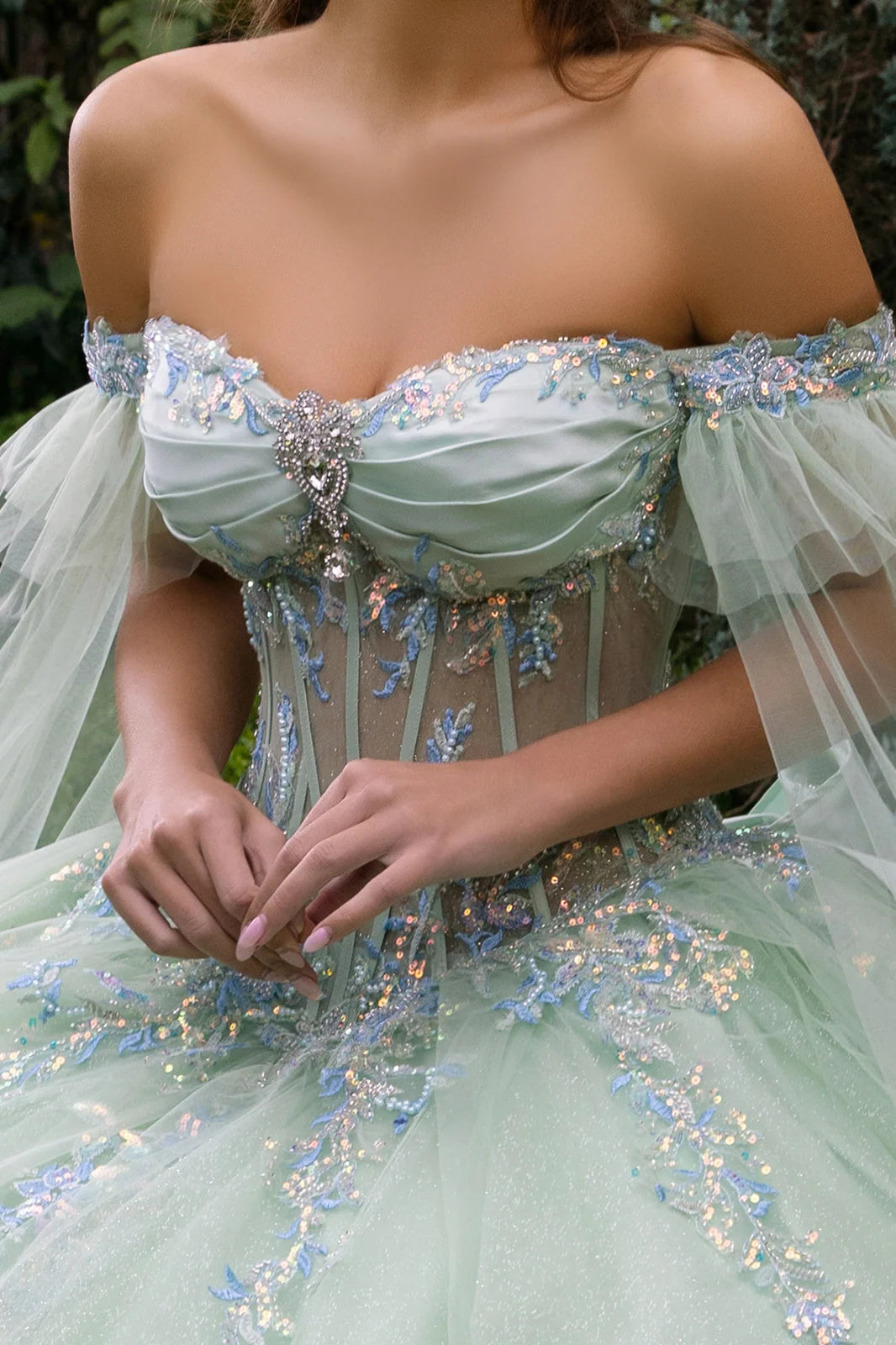 Elegant Sweetheart Cut Ball Gown