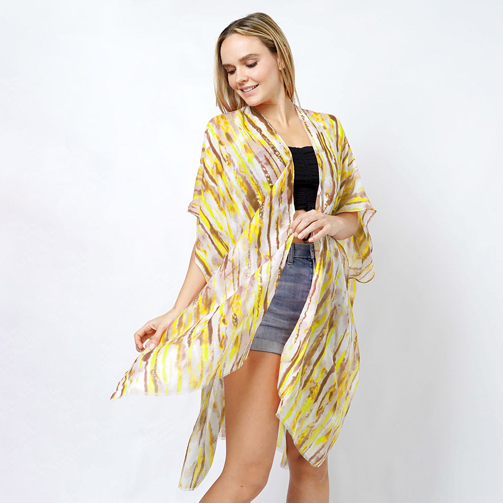 Printed Kimono