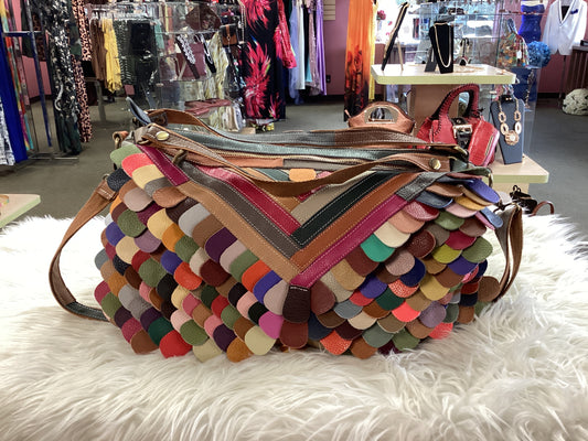 Veloura Cascade Multicolor Hobo Bag