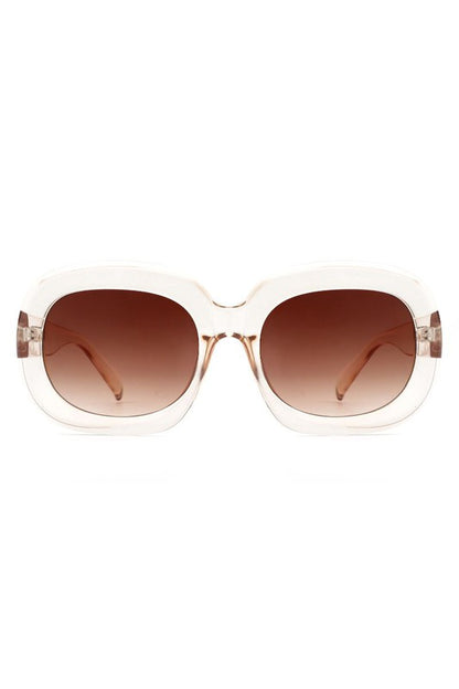 Round Oversize Oval Retro Fashion Sunglasses