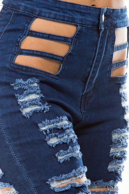 Ripped to Shreds Denim Jeans