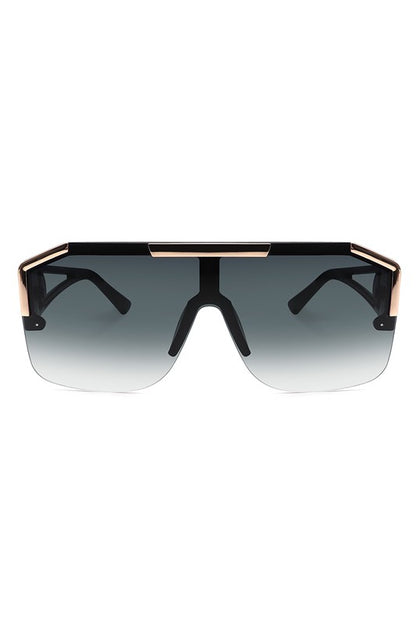 Square Oversize Retro Fashion Sunglasses