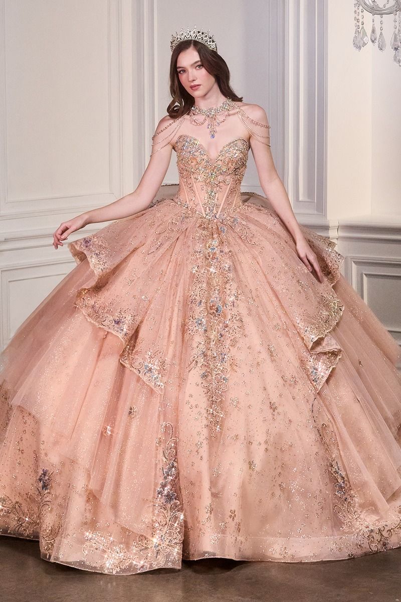 Ladivine 15727 Royal Glamour Quinceanera Gown