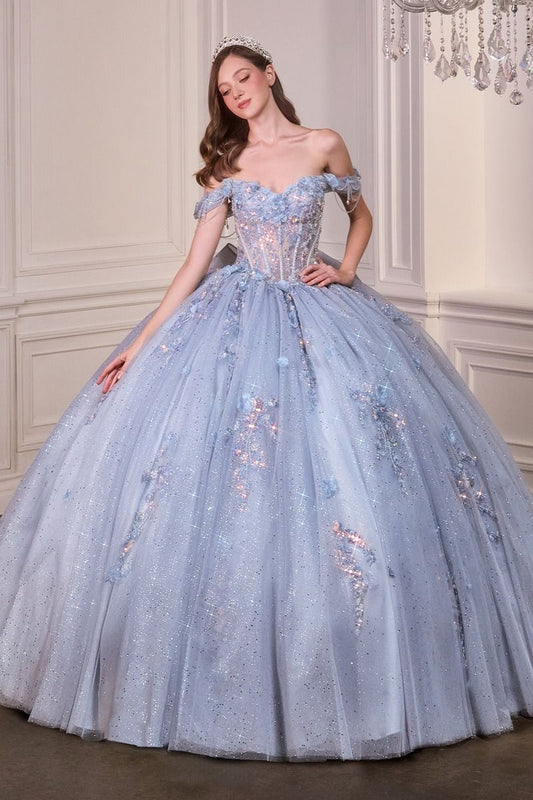 Ladivine 15728 Fairytale Romance Quinceanera Gown