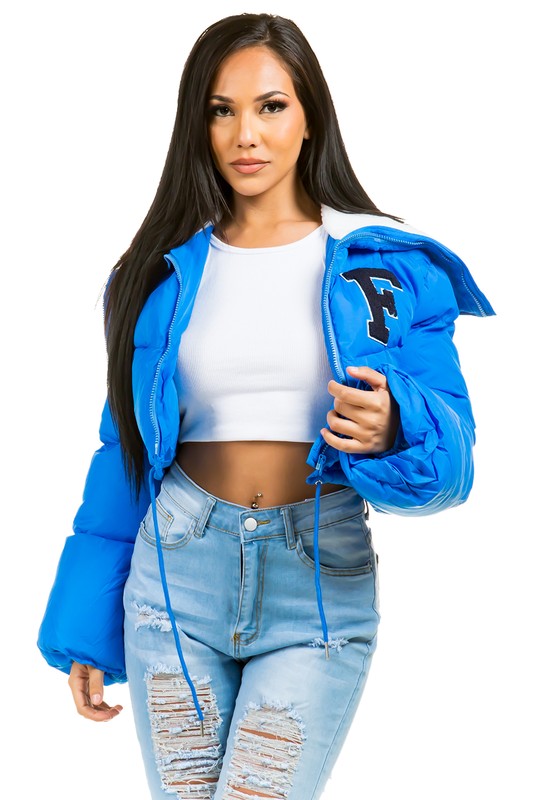 Blue Puffer Jacket