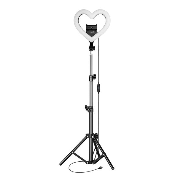 Supersonic PRO Live Stream 10in Heart Ring Light