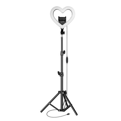 Supersonic PRO Live Stream 10in Heart Ring Light