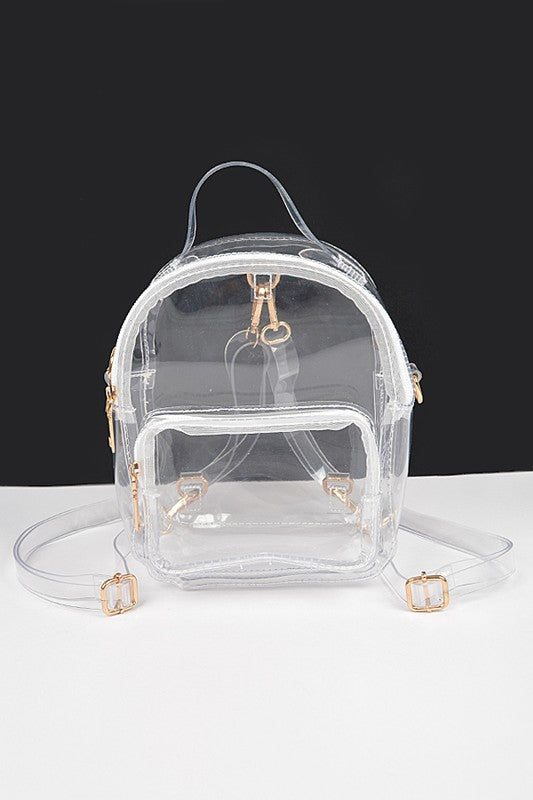 Transparent Cleared Stadium Small Backpack