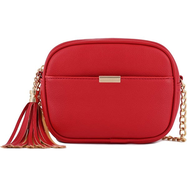 Tassel Small Crossbody Bag