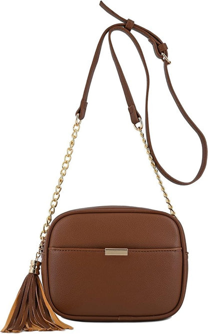 Tassel Small Crossbody Bag