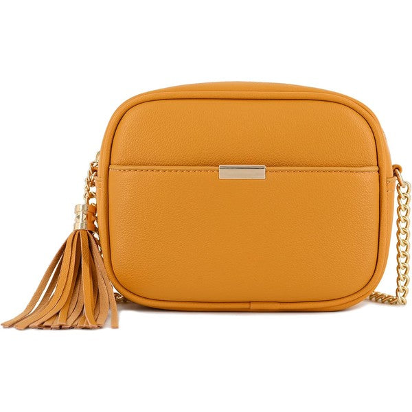 Tassel Small Crossbody Bag