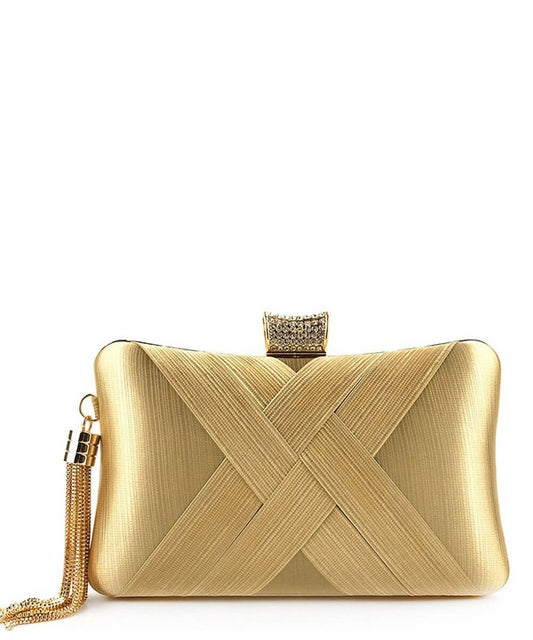 Gold Clutch Bag