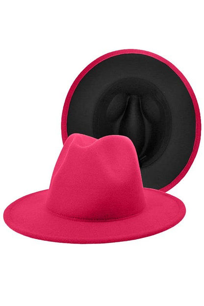 Two-tone Fedora Hat
