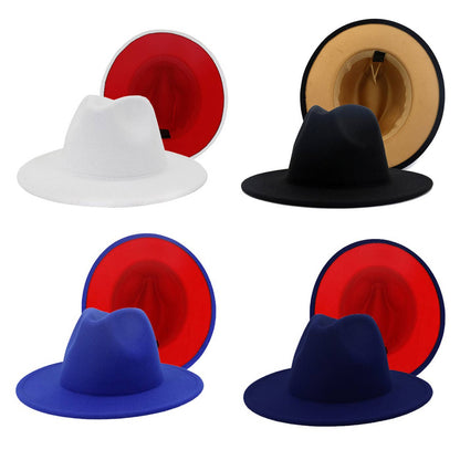 Two-tone Fedora Hat