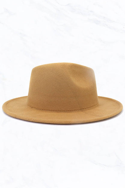 Leopard Bottom Fedora
