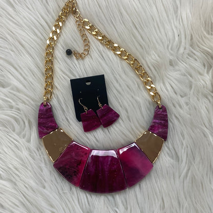 Marble Necklace Set