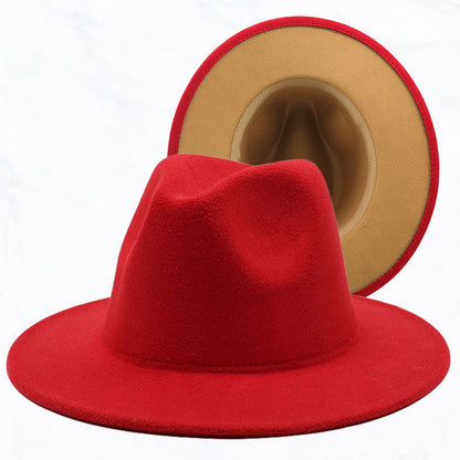 Two-tone Fedora Hat