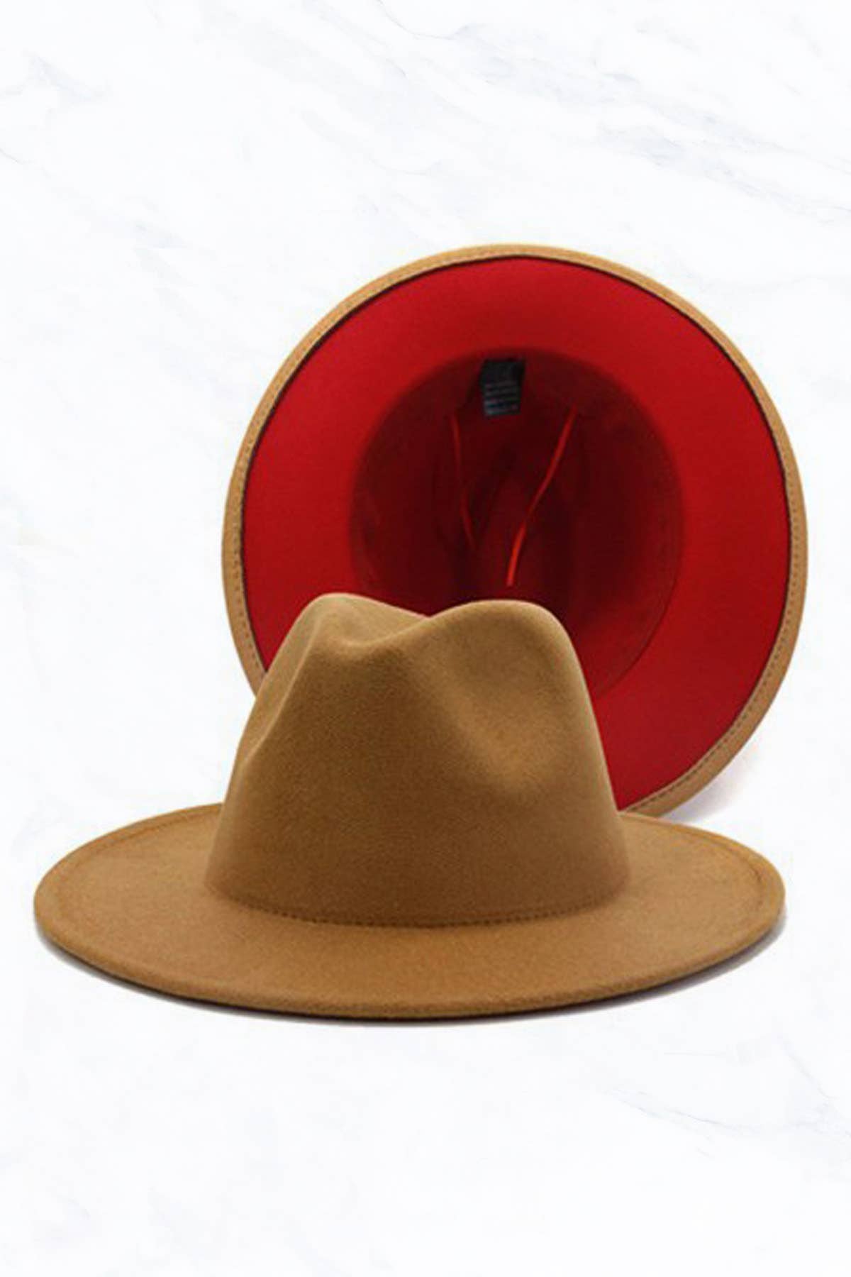 Two-tone Fedora Hat