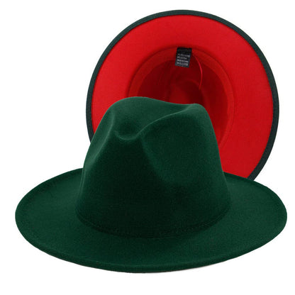 Two-tone Fedora Hat