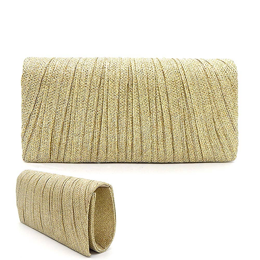 Glitter Texture Evening Bridal Prom Clutch Bag