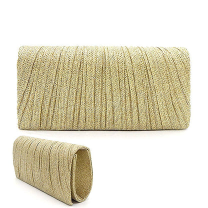 Glitter Texture Evening Bridal Prom Clutch Bag