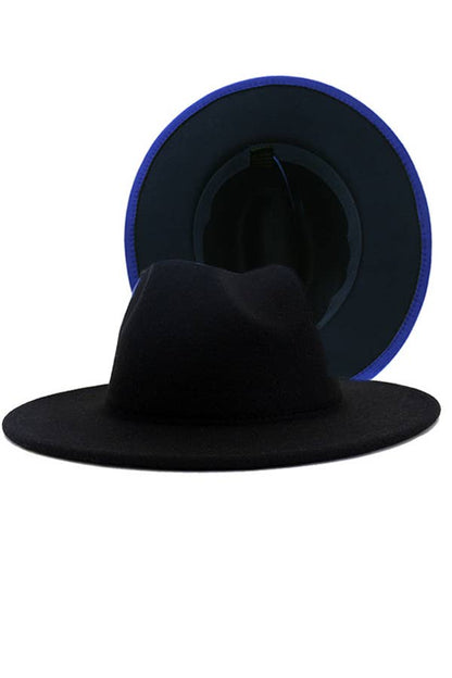 Two-tone Fedora Hat