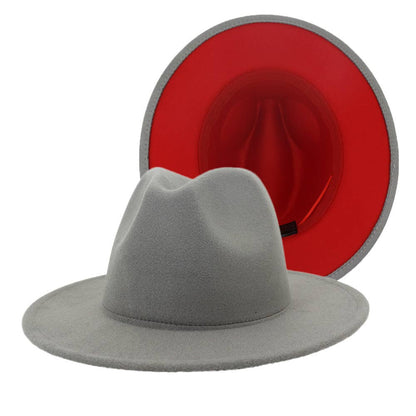 Two-tone Fedora Hat
