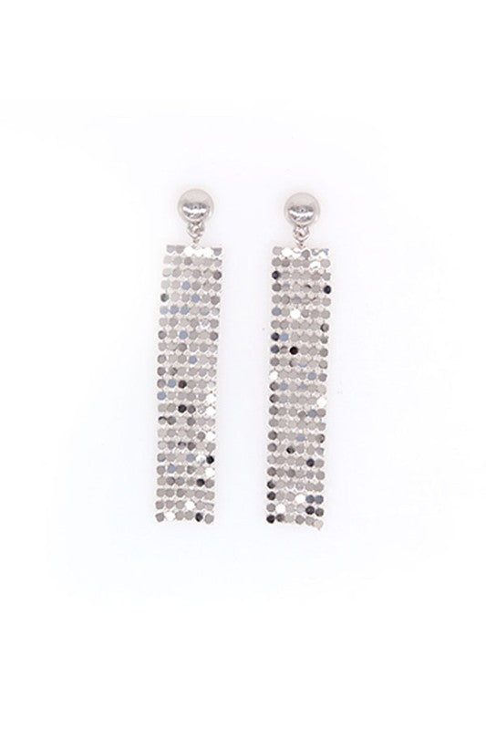 SEQUIN LONG EARRINGS