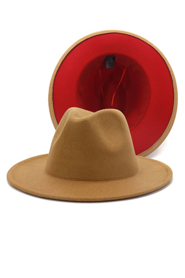 Two-tone Fedora Hat