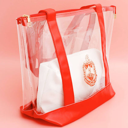 DST Sorority Clear Tote Bag