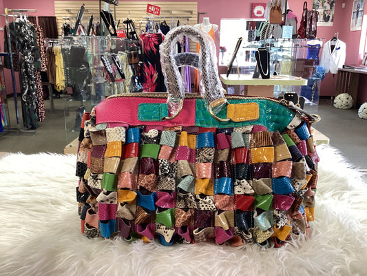 Veloura Multicolor Luxury Dr. Bag