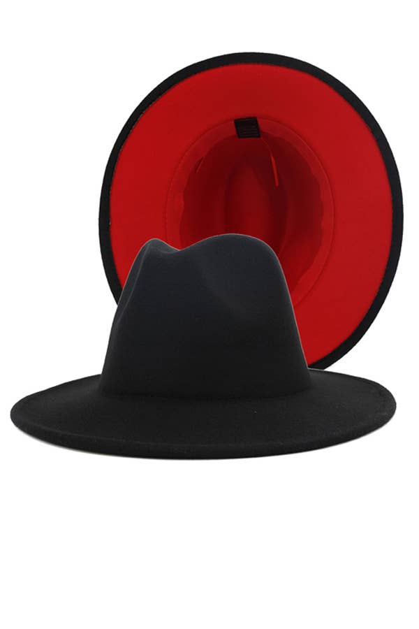 Two-tone Fedora Hat