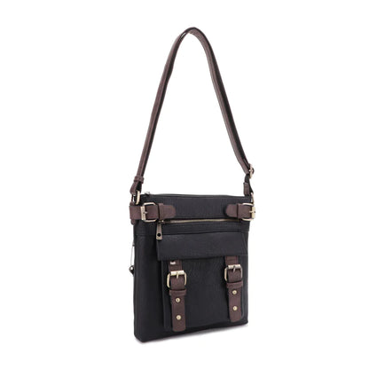 HANNAH CONCEALED CARRY LOCK AND KEY CROSSBODY