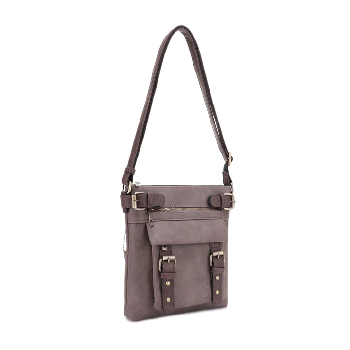 HANNAH CONCEALED CARRY LOCK AND KEY CROSSBODY