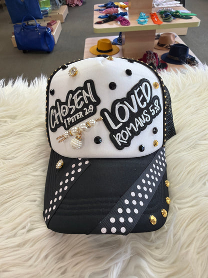 One-of-a-kind Junk Trucker Hats