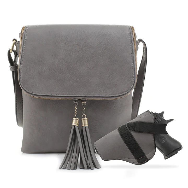 ELLA CONCEALED CARRY LOCK AND KEY CROSSBODY