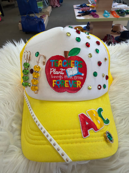 One-of-a-kind Junk Trucker Hats