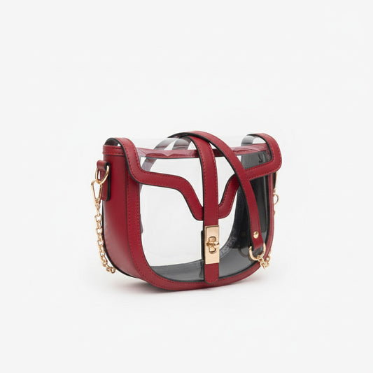 Clear Saddle Bag