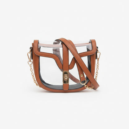 Clear Saddle Bag