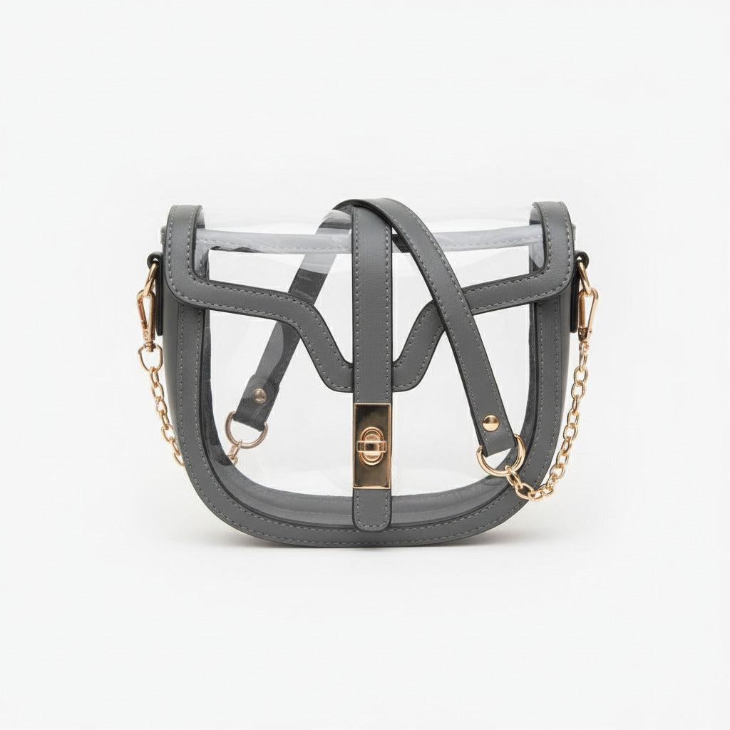 Clear Saddle Bag