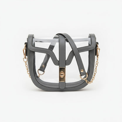 Clear Saddle Bag
