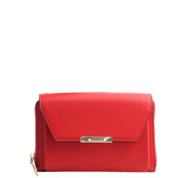 Red crossbody