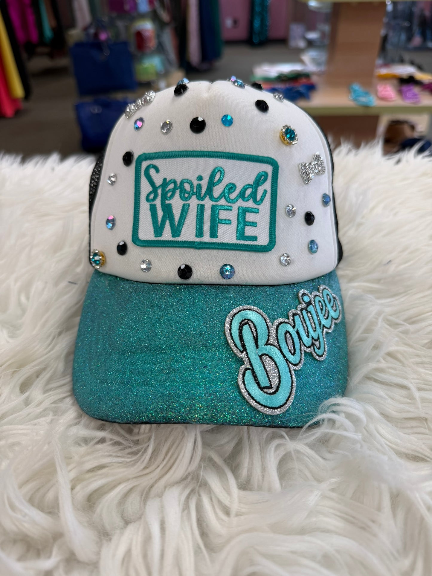 One-of-a-kind Junk Trucker Hats