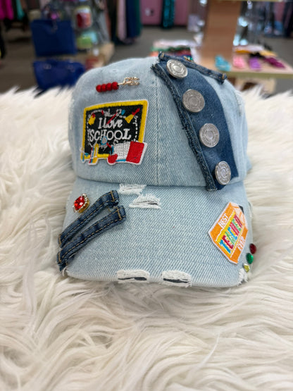 One-of-a-kind Junk Trucker Hats