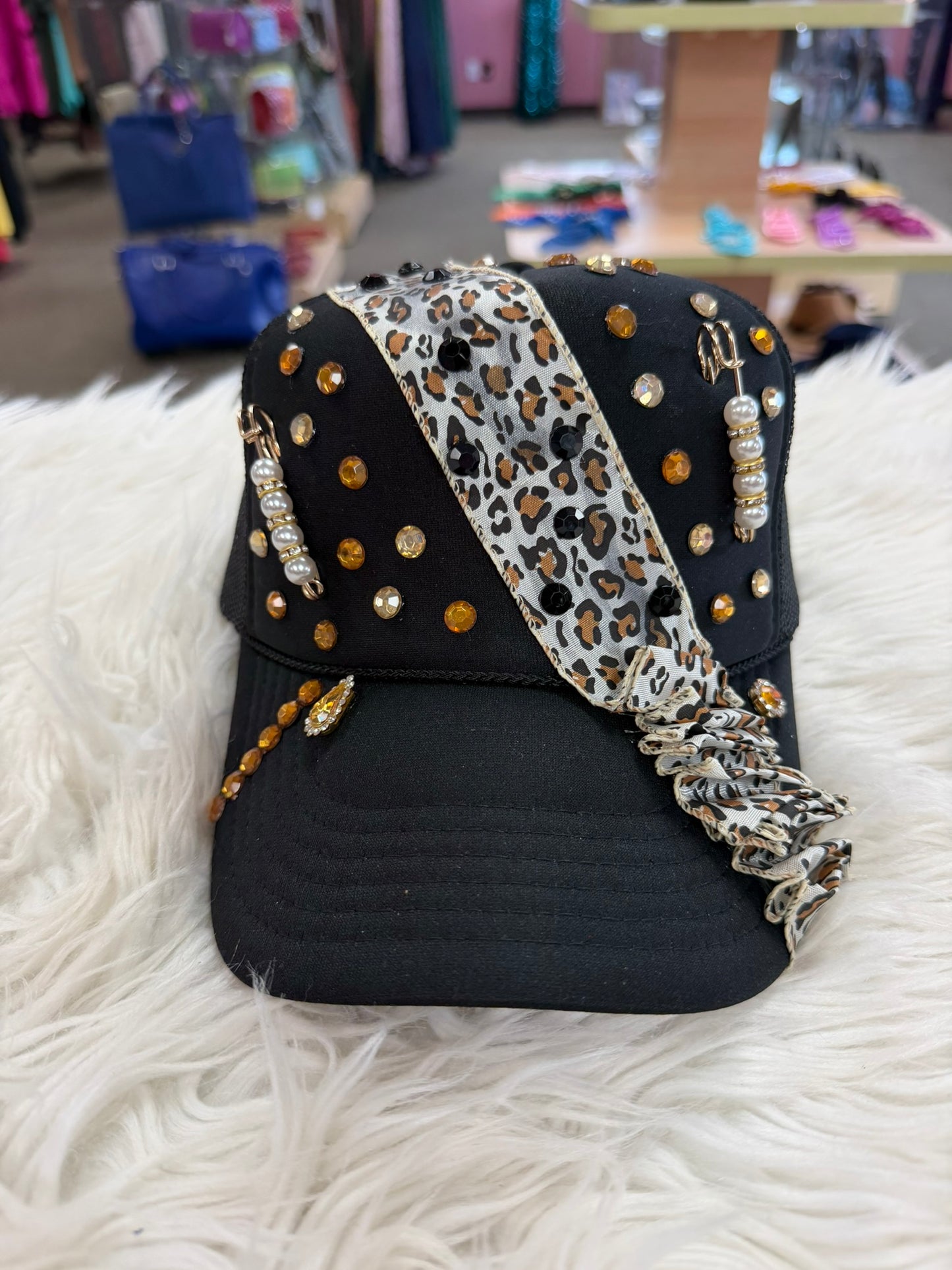 One-of-a-kind Junk Trucker Hats