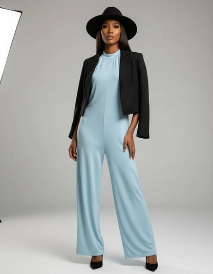 Light Blue Jumpsuit