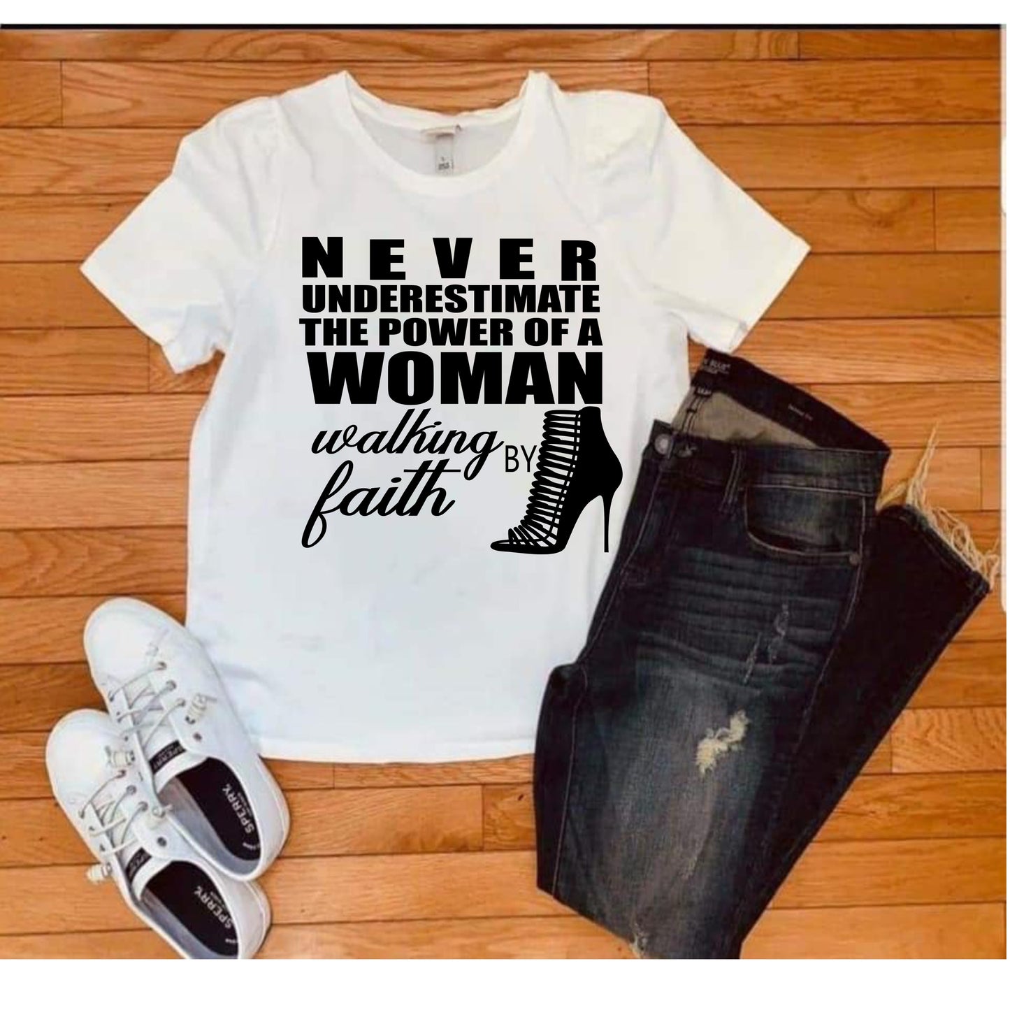 Walking by Faith T Shirt